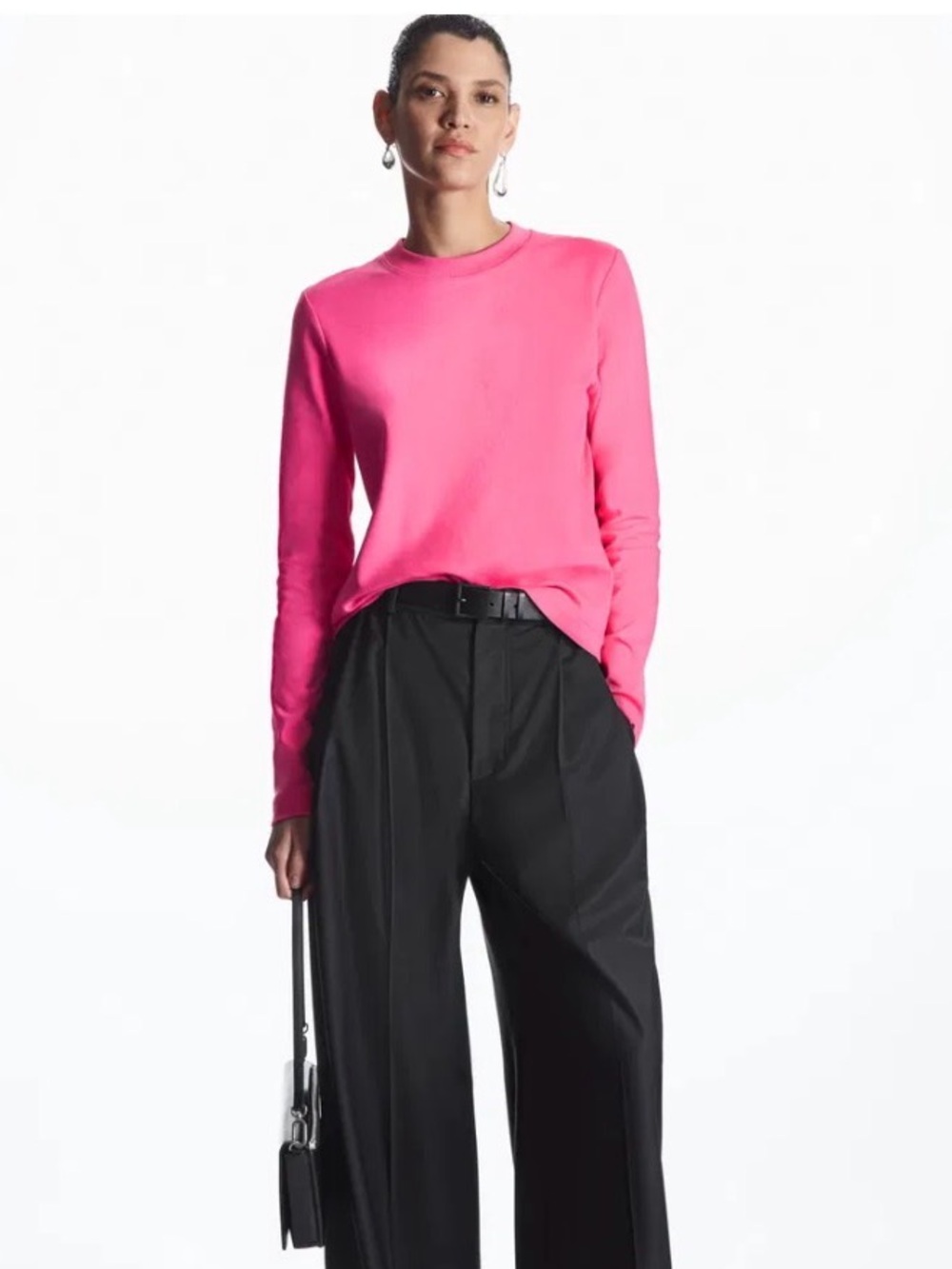 COS Slim-Fit Heavyweight Long-Sleeved T-Shirt